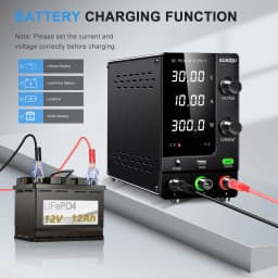 KUAIQU DC Lab Power Supply 30V 60V 120V Adjustable Voltage Regulator Preset Voltage Current Fast Charging Bench DC Power Supply