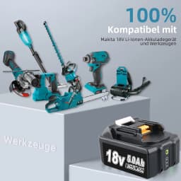 New 3/5/8/9Ah Replace for Makita 18v Battery BL1815b BL1860b BL1850b BL1890b screwdriver battery pin & DC18RC/DC18RD charger