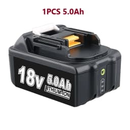 New 3/5/8/9Ah Replace for Makita 18v Battery BL1815b BL1860b BL1850b BL1890b screwdriver battery pin & DC18RC/DC18RD charger