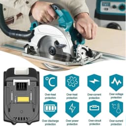 VANON 1/2/4Pack 8.0Ah Replace for Makita 18V BL1860B Battery Pin Compatible with 18Volt BL1860 BL1850 BL1850B BL1830 Power Tool