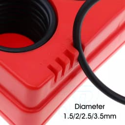 419 PCS Rubber O Ring Kit Metric Grommet Seal Plumbing Garage O-Ring Assortment