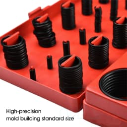 419 PCS Rubber O Ring Kit Metric Grommet Seal Plumbing Garage O-Ring Assortment