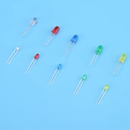 200Pcs 3mm 5mm Red Yellow White Green Blue Assortment Emitting LED Diodes Light Kit Set
