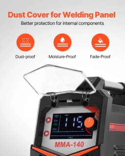 succebuy TIG Welder140A4-In-1Welding Machine TIG/DC Pulse MMA/Lift TIG/MMA Electric Welder with Synergic Control IGBT Inverter