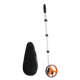 SucceBuy Measuring Wheel Telescoping Measure Wheel Measurement0-9,999m Back Bag Suitable for Lawn/Hard/Wood Road Measuring