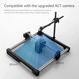 ATOMSTACK SWIFT Portable Laser Engraving Machine 12W 7W Laser Engraver Wood working Tools Diy Dog tags Acrylic Metal 300*300mm