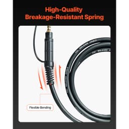 SucceBuy 100Amp Spool Gun w/ 10FT Cable Compatible with Hobart Handler 210 MVP Mig Welders for 0.023" 0.030"SolidWelding Wires