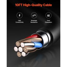 SucceBuy 100Amp Spool Gun w/ 10FT Cable Compatible with Hobart Handler 210 MVP Mig Welders for 0.023" 0.030"SolidWelding Wires