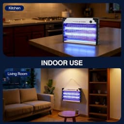 Bug Zapper Electric Fly Killer, Hangable Mosquito Trap LED Lamp, USB Port Powerful Fly Zapper Insect Killer Bug Trap