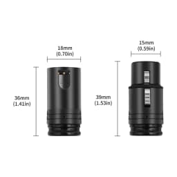 1-5SET Male To Male/Female To Female Compact XLR Microphone Solder Adapter with Wrench Audio Cables Connector for Microphone