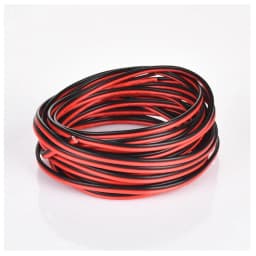 5/10m Red And Black Speaker Cable 2*0.3mm/2*0.5mm Audio Core Wire Tinned Copper 2 Pin AWG For Home Stereo HiFi/Car Player System