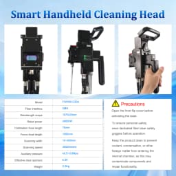 6000W Cleaning Machine Fiber Laser Industrial Rust Removal Cleaning Oil Paint for Metal Cleaner 1500W Water Cooling Cleaner