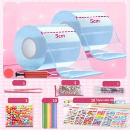 Nano Glue DIY Blow Bubble Nano Tape Nano Glue Double Sided Tape Nano Tape Sticky Ball Tape DIY Crafts Tape Toys Kids