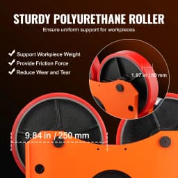 SucceBuyWelding Positioner Turning Rolls Linkage Roller 1000 KG Loading Welding Turning Rotary Torch Stand for Welding Equipment