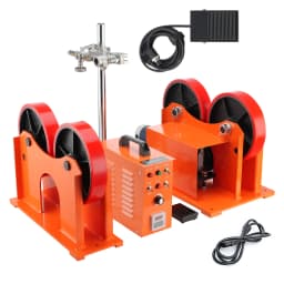 SucceBuyWelding Positioner Turning Rolls Linkage Roller 1000 KG Loading Welding Turning Rotary Torch Stand for Welding Equipment