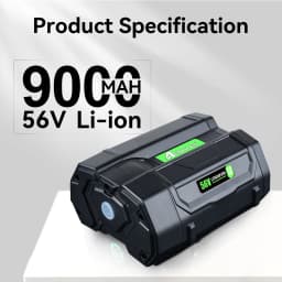 1/2/4Pcs BA5600T 56V 9.0Ah Battery Replace for EGO 56V Battery Pin Compatible with Power Tools (Lawn Mower Leaf Blower Chainsaw)