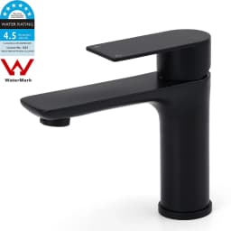 **Sydney Stock** KYLINS Brushed Gold Gun Metal Black Nickel Round Bathroom Basin Mixer Taps Sink Faucet WaterMark Wels