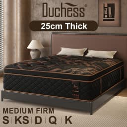 Duchess Mattress Queen Double King Single Bed Pocket Spring Memory Foam Mattress 25cm