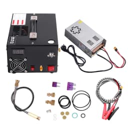 300Bar 4500psi 12v Pcp Compressor 220V Transformer 30MPA 4500psi High Pressure Pump Pneumatic Airgun Rifle Inflator
