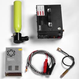 300Bar 4500psi 12v Pcp Compressor 220V Transformer 30MPA 4500psi High Pressure Pump Pneumatic Airgun Rifle Inflator