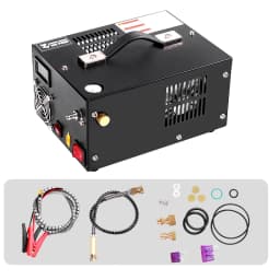 300Bar 4500psi 12v Pcp Compressor 220V Transformer 30MPA 4500psi High Pressure Pump Pneumatic Airgun Rifle Inflator
