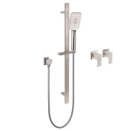 **Sydney Stock** KYLINS Brushed Gold Gun Metal Chrome Black Hand Held Shower Head Set Sliding Rail Mixer Taps WELS WATERMARK