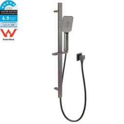 **Sydney Stock** KYLINS Brushed Gold Gun Metal Chrome Black Hand Held Shower Head Set Sliding Rail Mixer Taps WELS WATERMARK