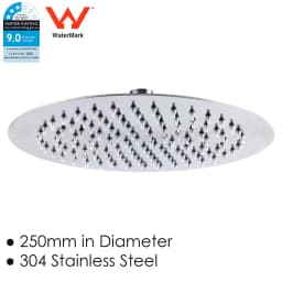 **Sydney Stock** KYLINS Brushed Gold Nickel Gun Metal Chrome Black 8/10/12/16'' Square Round Rain Shower Head WELS WATERMARK