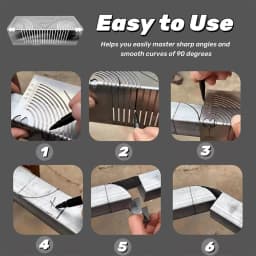 Precision Flex Angle & Arc Marking Tool 20-100mm Adjustable Linear Arc Scriber