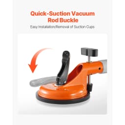 SucceBuy 2 Packs Stone Seam Joiner 180°Adjustable Seamless Seam Setter with 5 in Vacuum Suction Cups Installation Tool for Tile