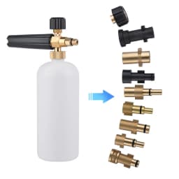 2PCS 1L Adjustable Snow Foam Lance Cannon Gun Pressure Car Washer Bottle Sprayer New
