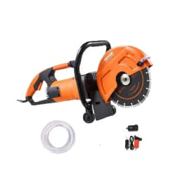 SucceBuy Electric Concrete Saw 9 in 1800 W 15A Motor Circular Saw Cutter with 3.5 in Cutting Depth Wet/Dry Disk Cutter for Stone