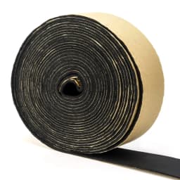 1m-10m Rubber Self Adhesive Sponge Seal Strip EVA Black Foam Strong Single-sided Adhesive Soundproof Anti-collision Seal Gasket