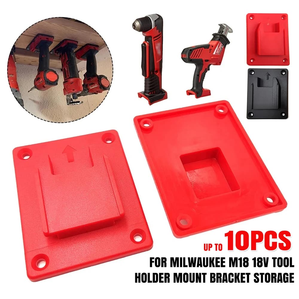 10pcs NEW Tool Holder Mount Bracket Storage for Milwaukee M18 18V AU