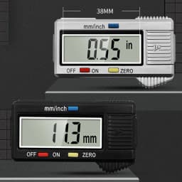 0-150mm Caliber Measurement Ruler High-strength Plastics Digital Gauge Caliper 4 Measuring Functions Mm/inch Units Gauging Tools