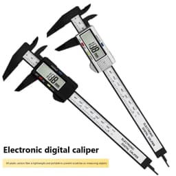 0-150mm Caliber Measurement Ruler High-strength Plastics Digital Gauge Caliper 4 Measuring Functions Mm/inch Units Gauging Tools