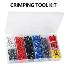 1301 Ferrule Bootlace Crimper Crimping kit 0.25-10mm² Wire Cord End Ratchet Tool