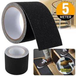 Non Slip High Grip Adhesive Anti Slip Tape Backed Safety Flooring Sticky 5M 10cm