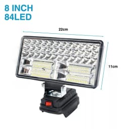LED Work Light Flashlight Electric Torch Spotlight for Makita 18V Li-ion Battery