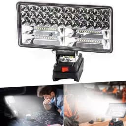 LED Work Light Flashlight Electric Torch Spotlight for Makita 18V Li-ion Battery