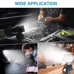 LED Work Light Flashlight Electric Torch Spotlight for Makita 18V Li-ion Battery