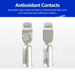 10x Anderson Style Plug Connectors 50 AMP T Handle Dust Cap Cover Solar AU