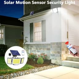 456 LEDs Solar Spotlight With Motion Sensor, Outdoor Flood Lamp, 3 Modes IP65 Garden Light , Courtyard Decorative Camping Lights