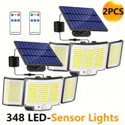 456 LEDs Solar Spotlight With Motion Sensor, Outdoor Flood Lamp, 3 Modes IP65 Garden Light , Courtyard Decorative Camping Lights