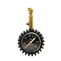 2PCS Tire Pressure Gauge - (0-60 PSI) Heavy Duty, Accurate with Glow Dial Fr Car Bike