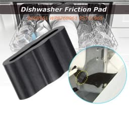 2Pcs 8268961 WP8268961 Dishwasher Sleeve Friction Pad For Whirlpool Kenmore Dishwasher WP8268961VP PS731965 PS11745488