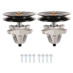 2 Pack Lawnmower Main Shaft Compatible with 918-04822A 618-04422 918-04822B 618-04822A 618-04889 618-04889A 618-04950 918-04822