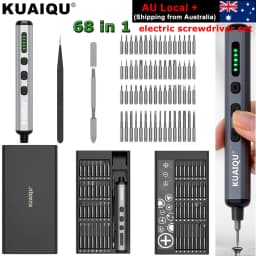 KUAIQU 68 in 1 Precision Electric Screwdriver Set Magnetic Screwdriver 5 Torque Rechargeable Screwdriver iPhone Disassemb Repair