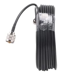 15M UHF Coaxial Cable RG58 Coax Cable PL259 Cable 50 Ohms CB Radio Antenna Cable UHF Male To UHF Male Low Loss UHF