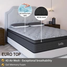 Duchess Pocket Spring Mattress Medium Firm Foam Queen Double King Single Bed